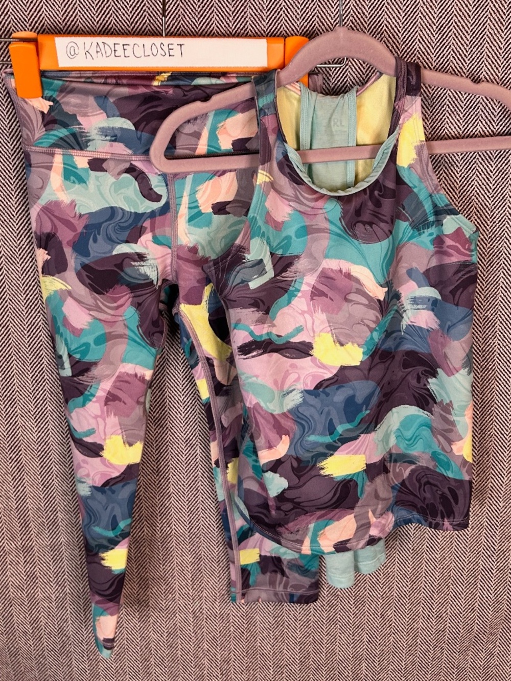 Athleta Girl 2 Piece Capri Activewear Set